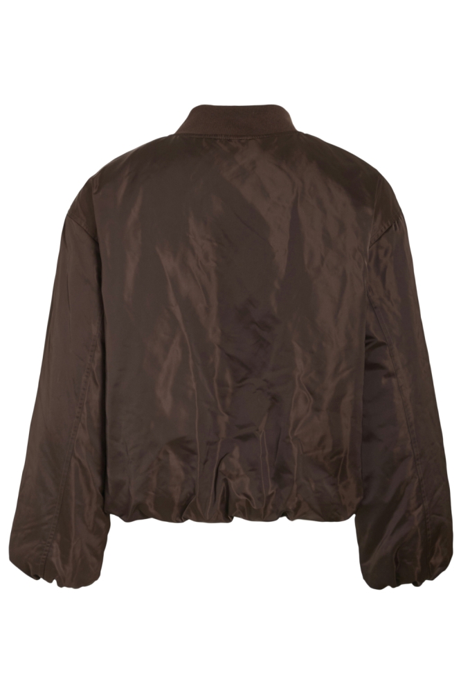 VIBILLIE L/S BOMBER JACKET 14110835 COFFEE BEAN